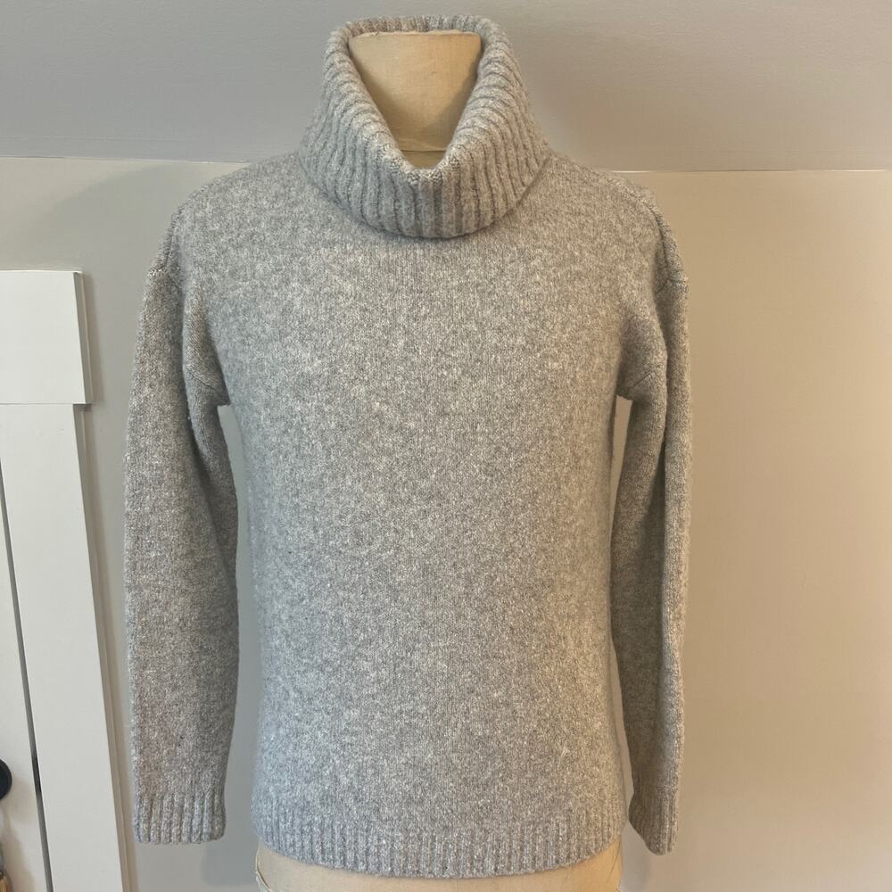 ANN TAYLOR Turtle Neck Wool Blend Sweater SZ XS